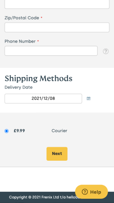 Announcing hellobathrooms an ecommerce website with big growth plans hellobathrooms custom delivery date