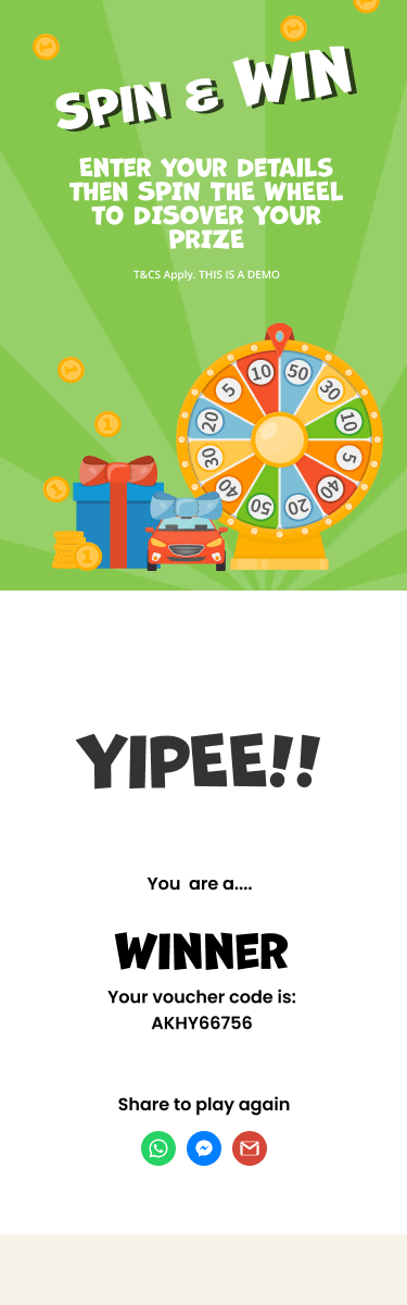 Wheel of Fortune - A mobile responsive spin the wheel Wheel of Fortune - A mobile responsive spin the wheel
