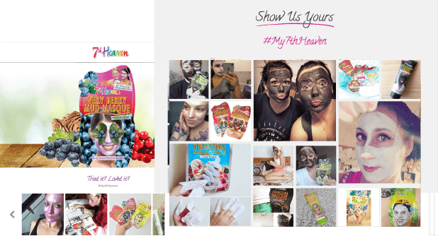 7th Heaven Website Build WordPress Makeup Website