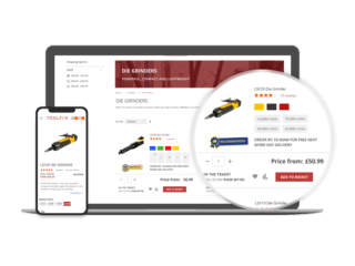 Magento B2B eCommerce website