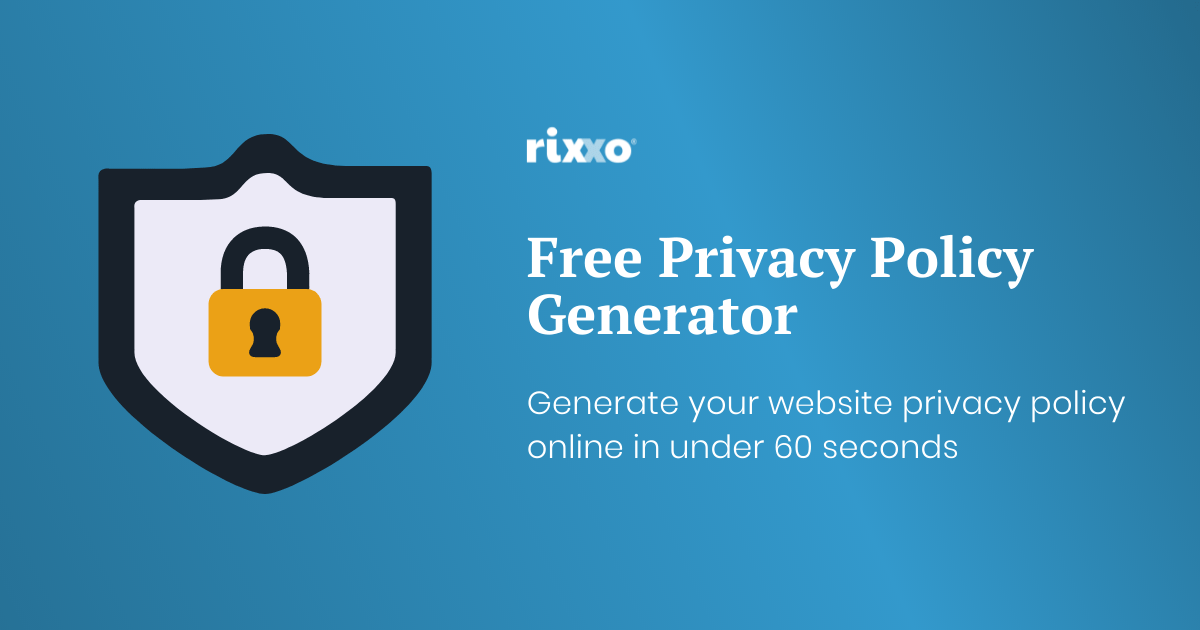 Free Privacy Policy Generator - Free Privacy Policy
