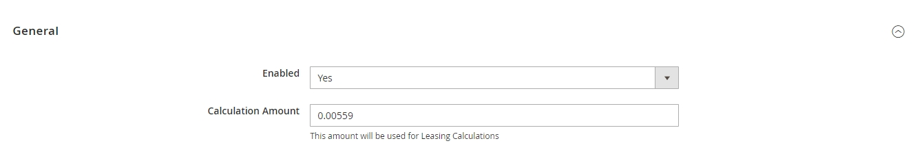 pricing calculator leasing price control settings