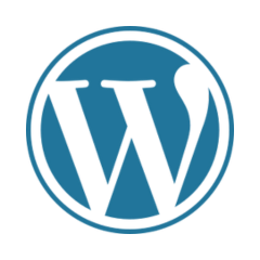the wordpress logo