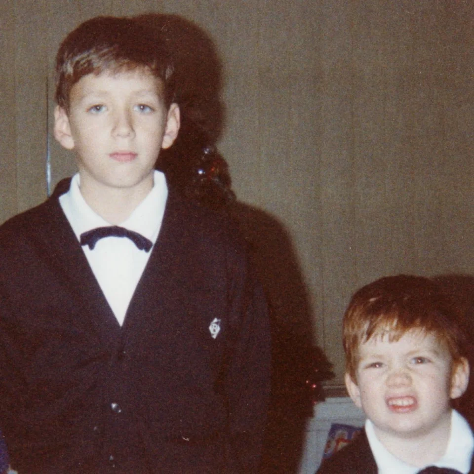 chris-rich-early-years a photo of our founders as young brothers