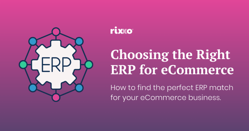 graphic depiction of an ERP for eCommerce