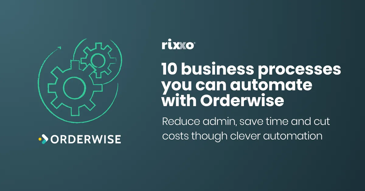 10 business processes that can be automated with Orderwise integration Processes you can automate with Orderwise