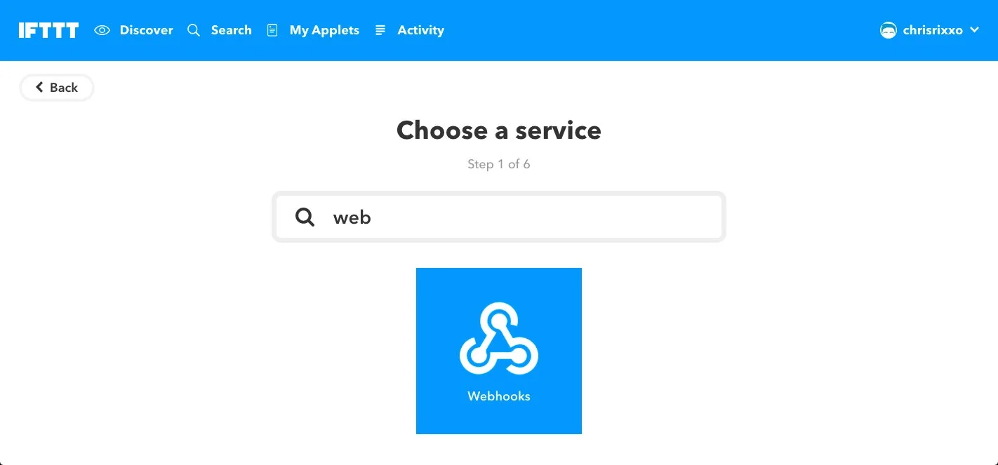 How to integrate Chatfuel and Google Sheets using IFTTT