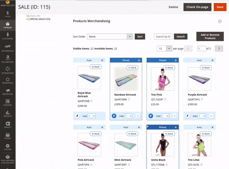 Visual Merchandising Tools Magento 2 Lumarix