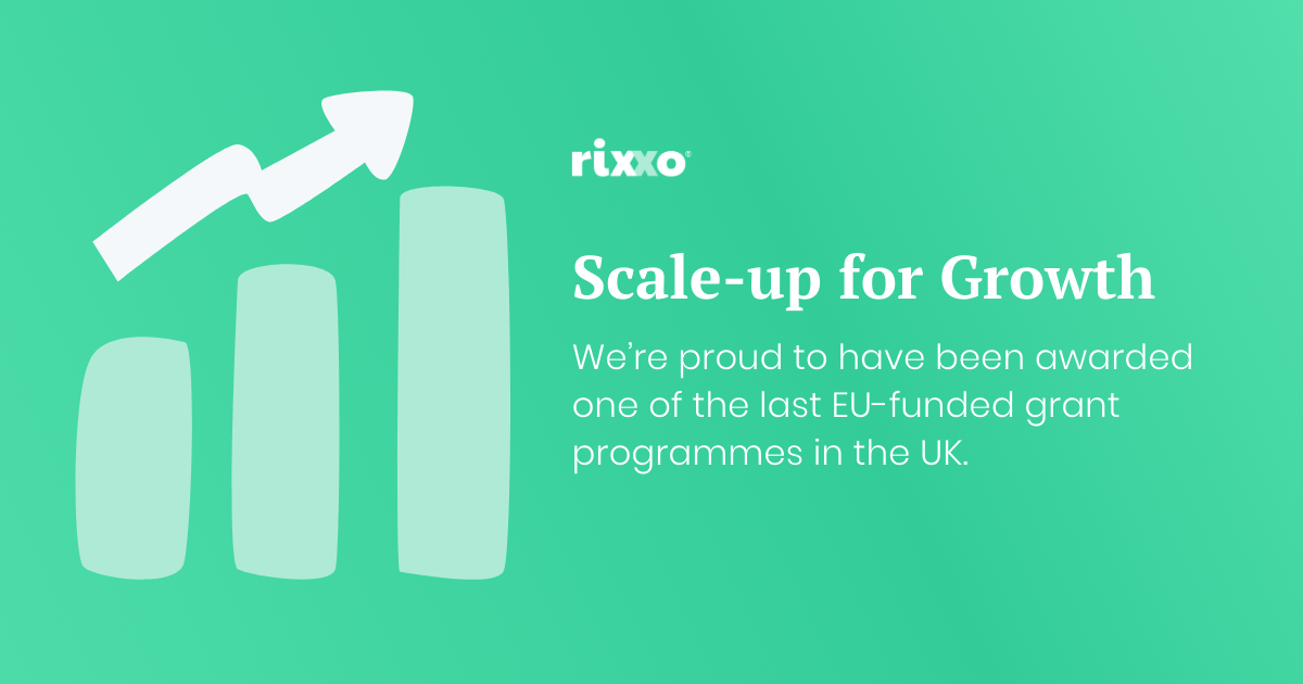 Rixxo Awarded £25,000 Scale Up 4 Growth Grant